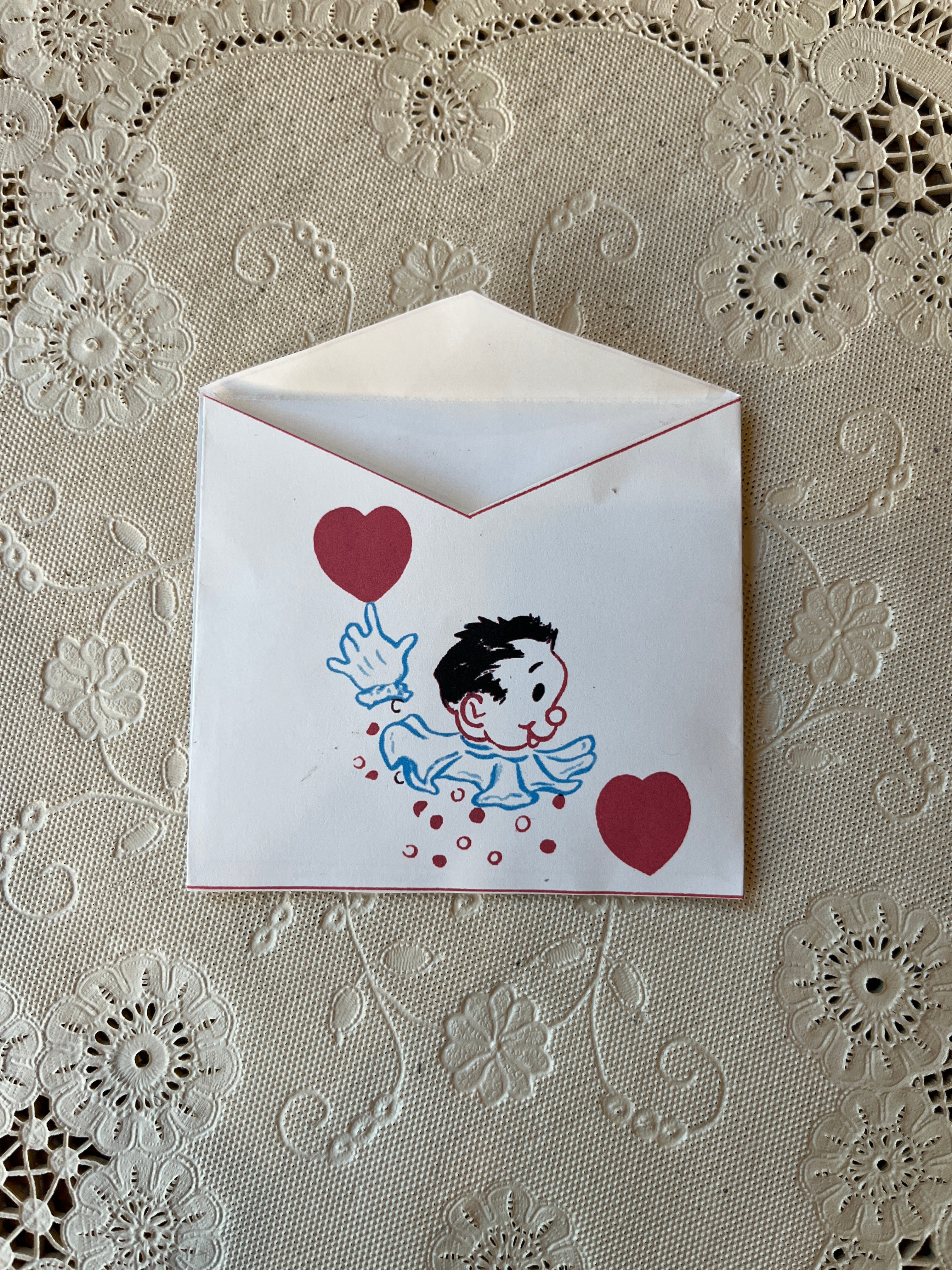 Vintage Foldable Valentines