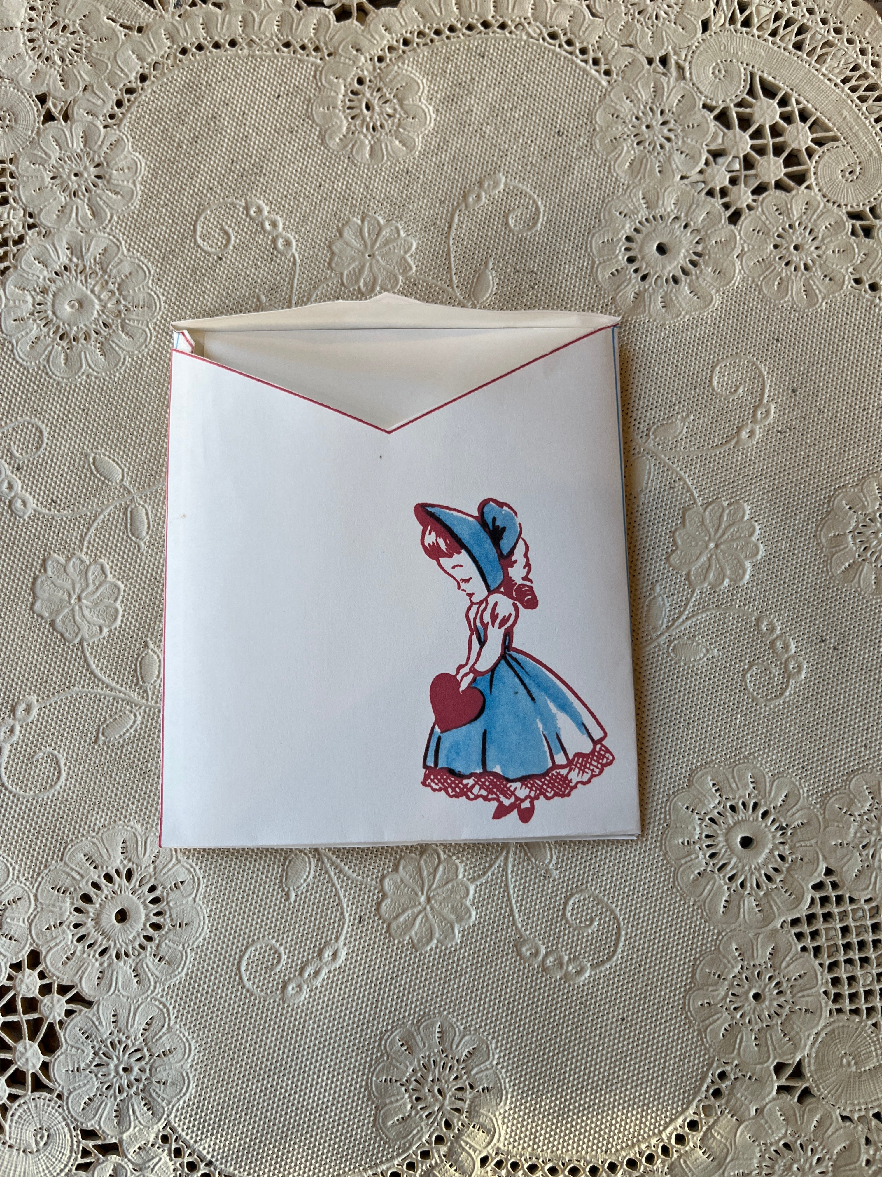 Vintage Foldable Valentines