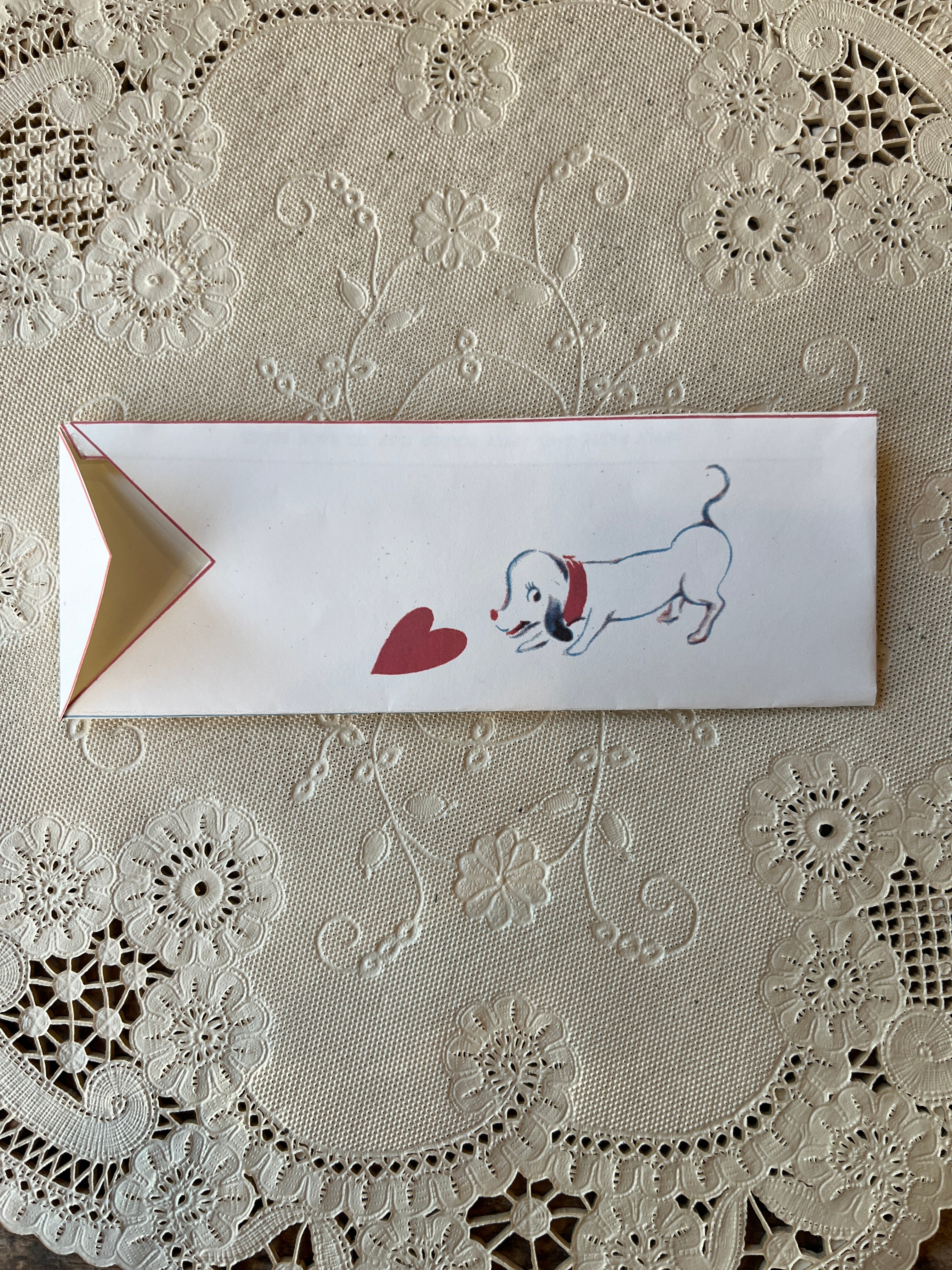 Vintage Foldable Valentines