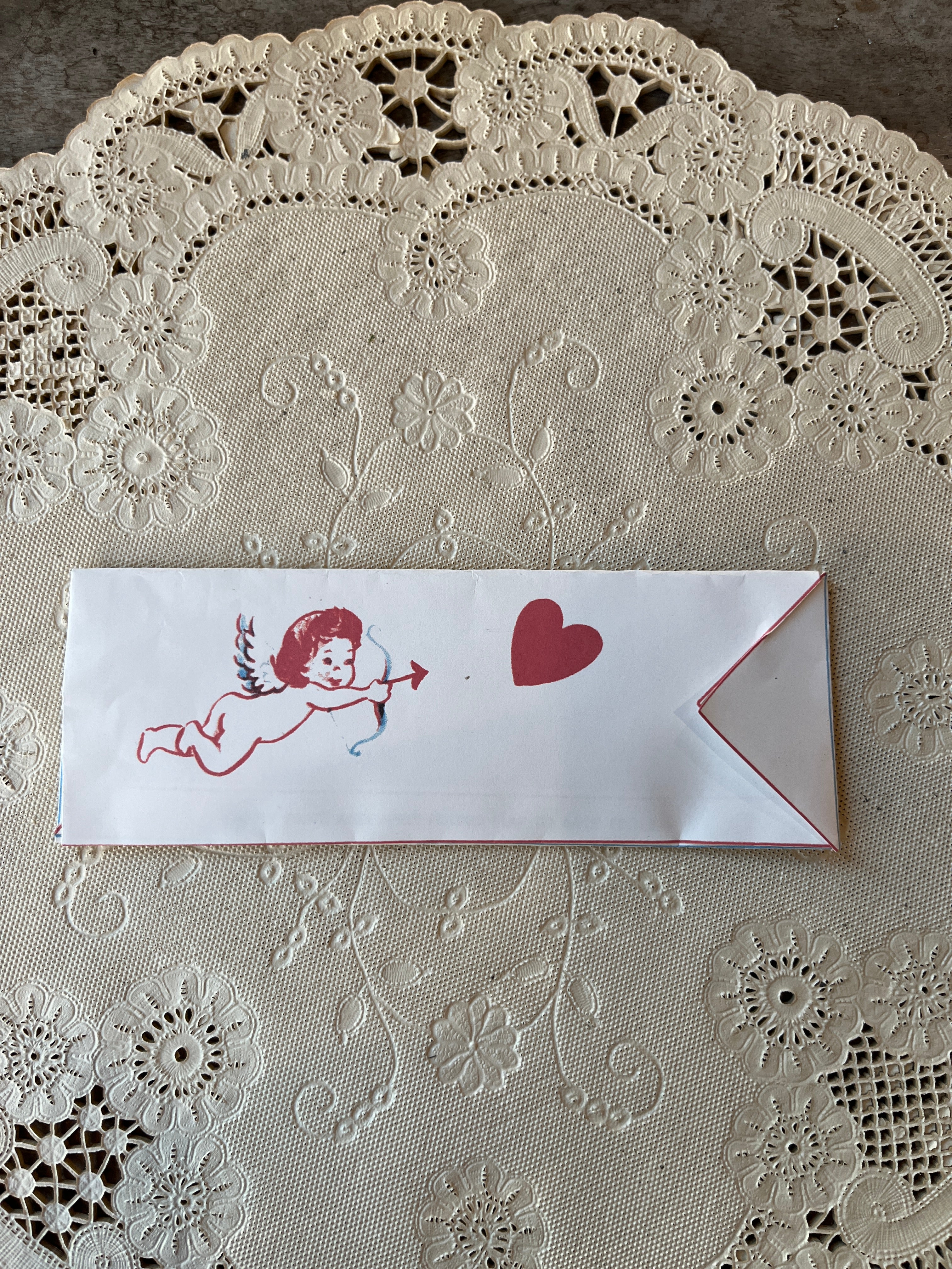 Vintage Foldable Valentines