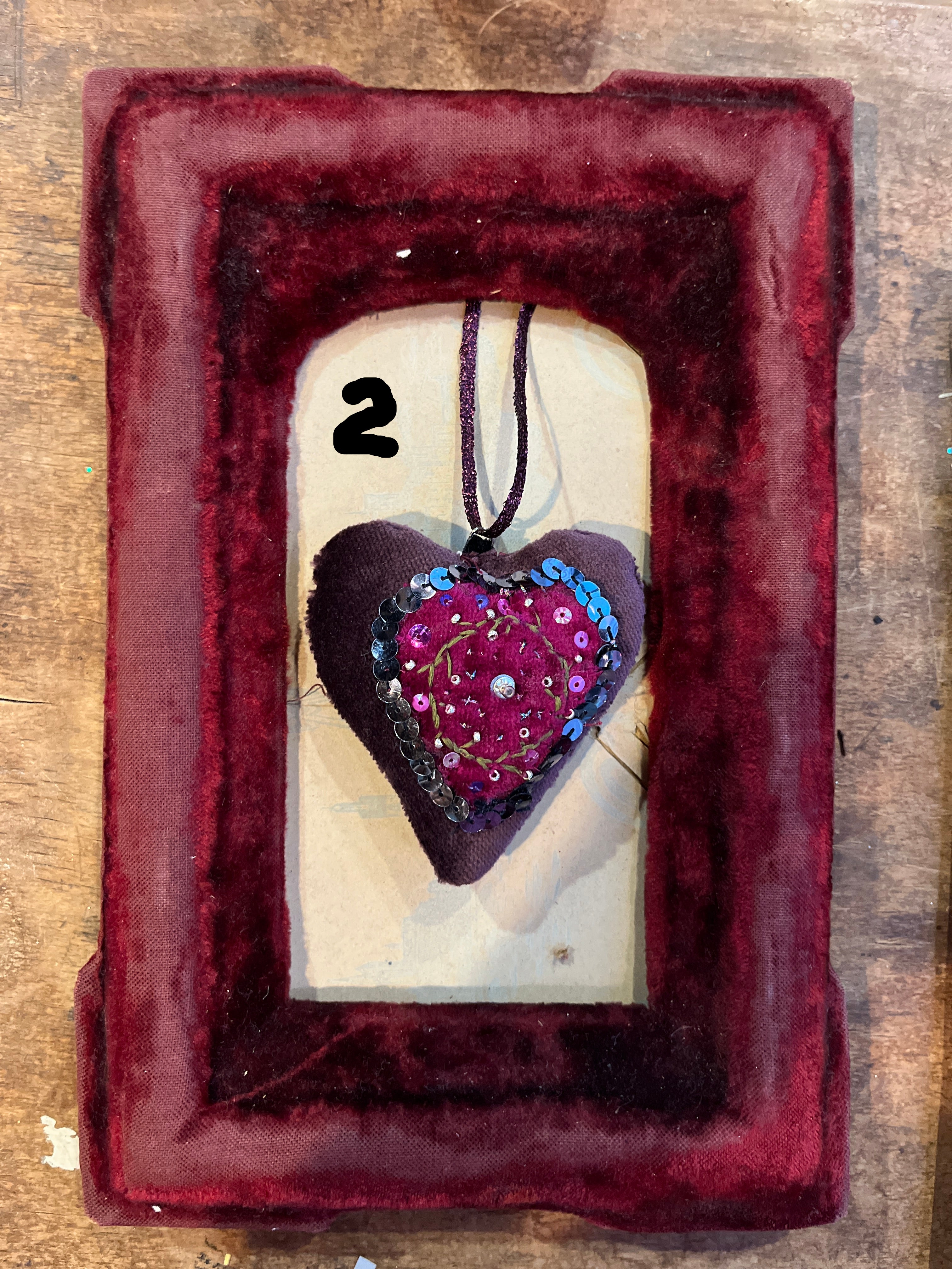 Velvet Heart Amulets