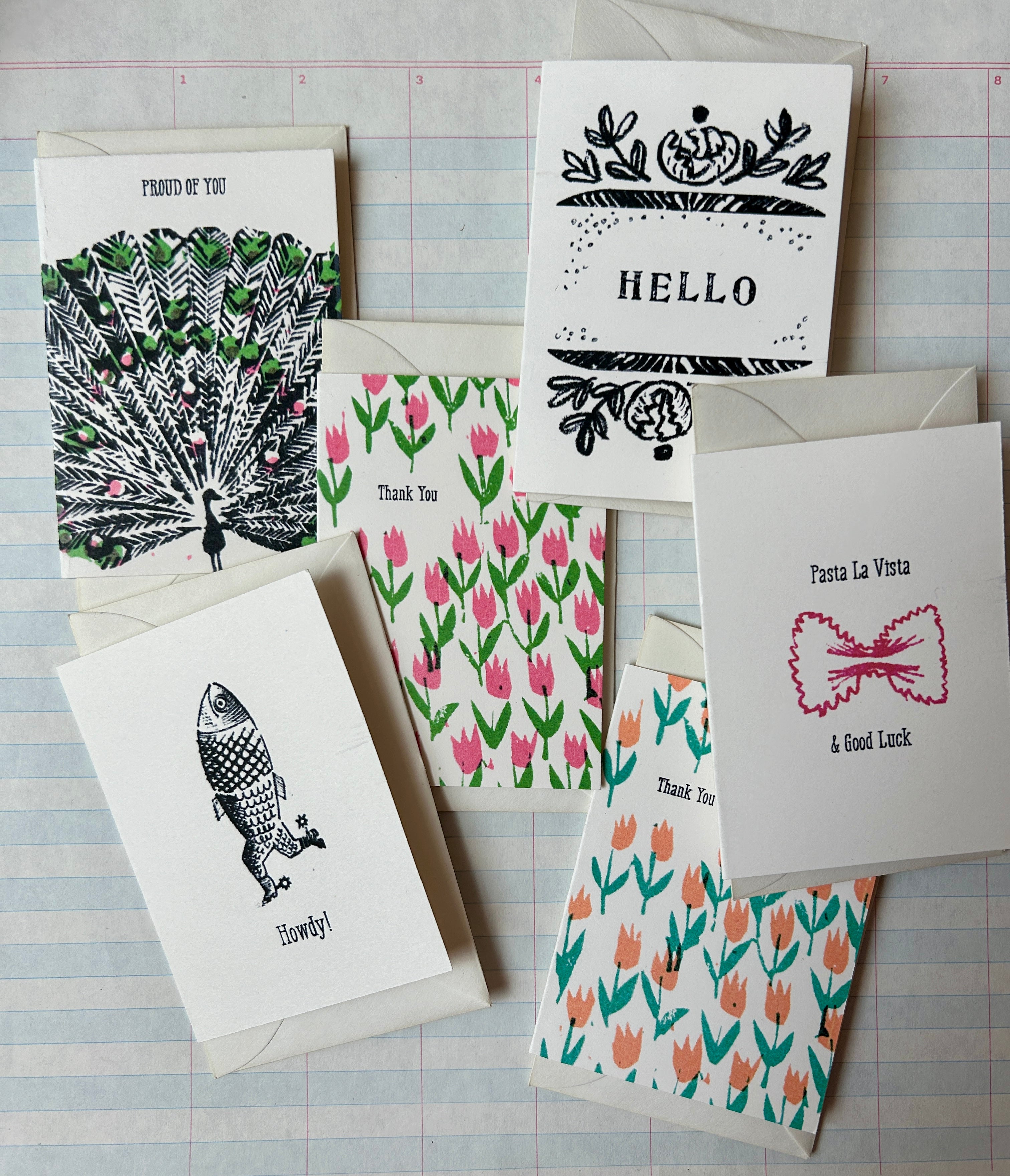 Mini Greeting Card Set