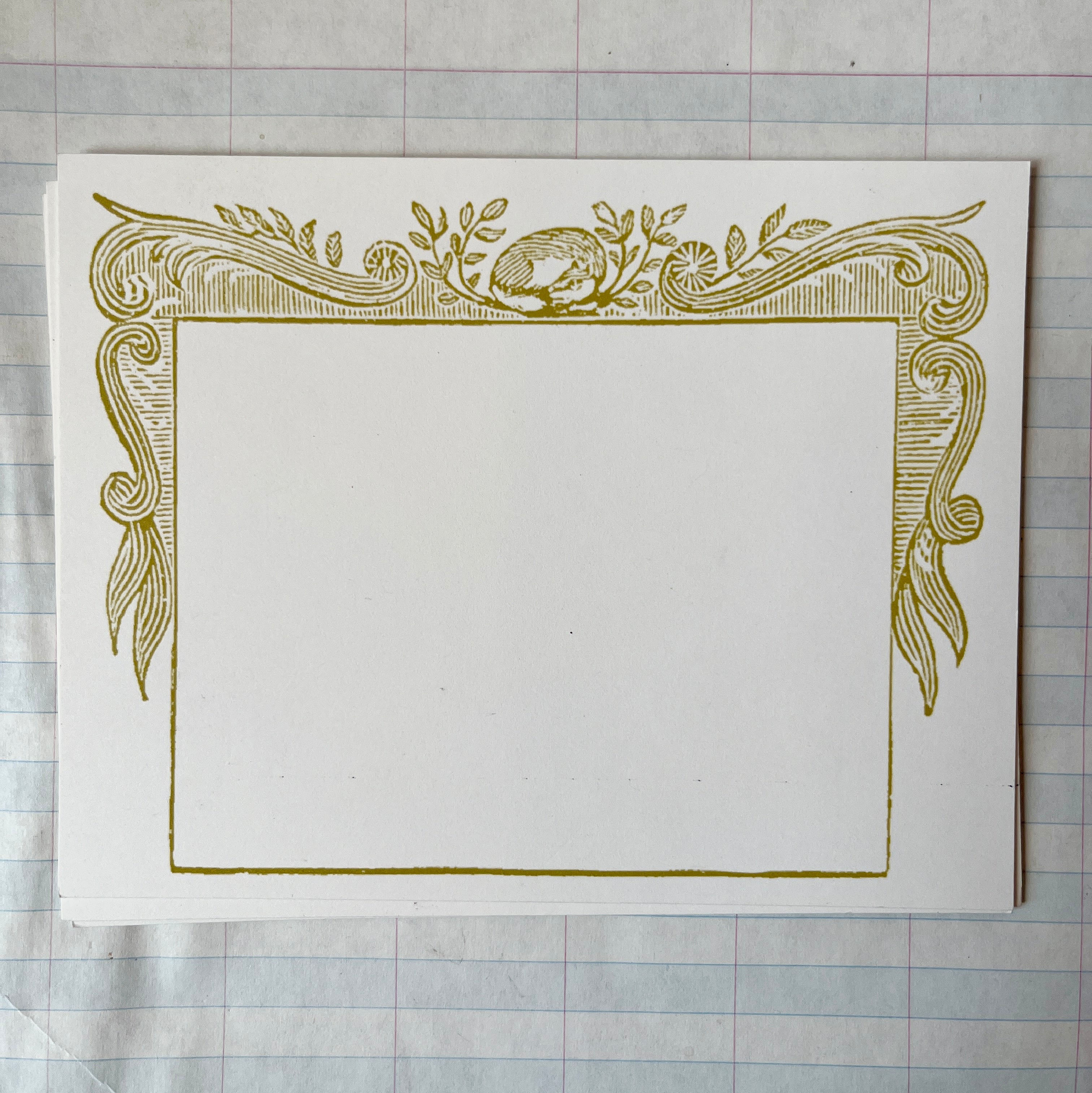 Specimen Frames Gold II